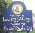 Louth Village sign